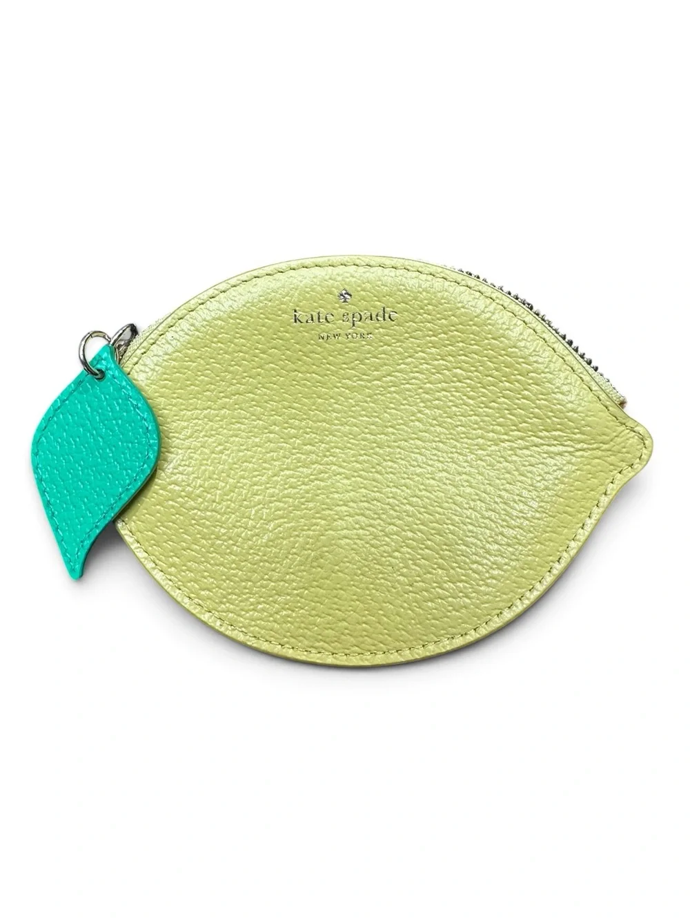 Kate Spade Via Limoni Lemon Leather Coin Purse Novelty